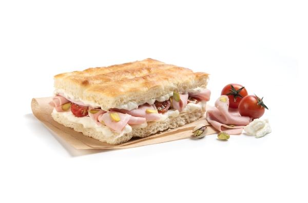 Rodilla apuesta por los sabores italianos con su nueva focaccia de mortadela, stracciatela y pistacho